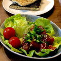 ばたみそーぱん☆'s cooksnap of when they made 刺身用カツオの和風タルタル.