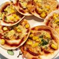 Nya6nya6's cooksnap of when they made 餃子の皮でピザ♡.