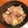 チェリチョコ's cooksnap of when they made 牛丼.