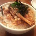 umizarusuki's cooksnap of when they made きつねとたぬきの仲良し丼♪.