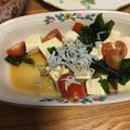 んりおか's cooksnap of when they made トマトとしらすと豆腐のポン酢和え.