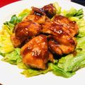  しー's cooksnap of when they made 鶏肉の柚子こしょう焼き.