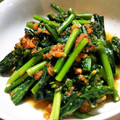 クリーピングタイム☆'s cooksnap of when they made ✽菜の花の粒マスタードしょう油和え✽.