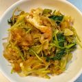 ogyu8786's cooksnap of when they made 5分で！ねぎと油揚げのポン酢炒め.