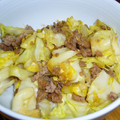 バナナ屋さん's cooksnap of when they made ✿残りキャベツで一品❀和風✿ひき肉炒め♡.