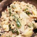 箱入り娘づーさん's cooksnap of when they made 。●。きのこたっぷり～中華ポテサラ。●。.