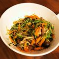 mittan♡'s cooksnap of when they made 豆苗の塩昆布和え.