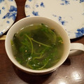 12苺ココア359's cooksnap of when they made ゴマ香る！豆苗とわかめの簡単中華スープ.