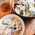 ささなお's cooksnap of when they made 鮭ときのこの炊き込みごはん.
