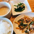 ささなお's cooksnap of when they made 青菜炒め（ほうれん草）で元気モリモリ♪.