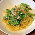料理に目覚めた高校生's cooksnap of when they made 菜の花と桜えびのワンポットミルクパスタ.