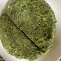 クック1KNFAT☆'s cooksnap of when they made ルクエで♪小松菜とバナナの蒸しパン.