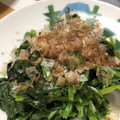 リラシャン's cooksnap of when they made 【材料これだけ】超簡単ほうれん草のお浸し.