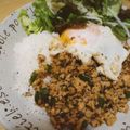 guri＊'s cooksnap of when they made 乾燥バジルでガパオライス ナンプラーなし.