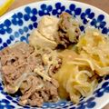 やんゆたこ's cooksnap of when they made ホッコリするょ♡ウチのすき焼き風煮♡.