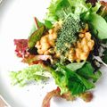 kaokaofood's cooksnap of when they made 毎日の納豆●ベビーリーフでサラダ風に.