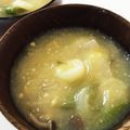 YUKIKI☆'s cooksnap of when they made 目からウロコ♪ジャガイモすりおろし味噌汁.
