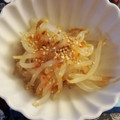 ☆hikonyan☆'s cooksnap of when they made 節約＊もやしのラー油和え＊.