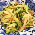 かみりょこママ's cooksnap of when they made ＊豆苗とじゃが芋のソテー＊.
