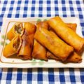 ﾁｲﾁｬﾝﾏﾏ's cooksnap of when they made 残りカレーでチーズ春巻き.