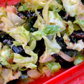 ☆あいちゃん's cooksnap of when they made ルクエで★学校給食のキャベツの和風あえ♪.