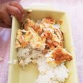 ブラウンが好きなさむ's cooksnap of when they made 幼児にも◎天津飯風どんぶり.