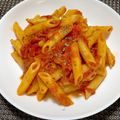 ☆あいちゃん's cooksnap of when they made ペンネのツナのトマトソース♪簡単ソース♪.