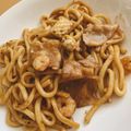 チーズスキヨ's cooksnap of when they made 絶品☆焼きうどん＆やきそば.