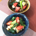 はなぴっち's cooksnap of when they made 小松菜の煮浸しwithプチトマトちゃん♬.