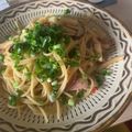 別ちん's cooksnap of when they made 和ぱすた❀ฺ筍と椎茸のペペロンチーノ.