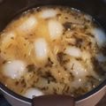 ♡yummy♡'s cooksnap of when they made 炒めて、旨い【新玉ねぎとワカメのお味噌汁.
