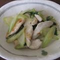 よちりん's cooksnap of when they made ＊　セロリと鶏肉のしょうが風味塩炒め　＊.