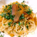 aya_bee's cooksnap of when they made レモン香るボッタルガの冷製パスタ.