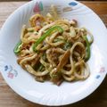 花時計咲いた's cooksnap of when they made お手軽♪メンマ入り焼きうどん.
