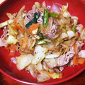 夢叶明子's cooksnap of when they made 基本の野菜炒め.