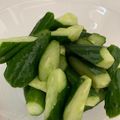 ゆりはるみ♡'s cooksnap of when they made 昆布茶できゅうりのお漬物。.
