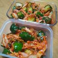 イロピリン's cooksnap of when they made 簡単☆きゅうりのキムチあえ.