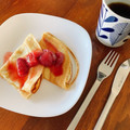ちぃままHey's cooksnap of when they made ちょっとおやつに！簡単クレープ生地.