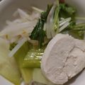 ☆さゆゆず☆'s cooksnap of when they made 鶏がらスープで☆簡単な親子フォー☆.