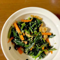 すぎすぎばぁ's cooksnap of when they made ほうれん草と油揚げの胡麻和え.