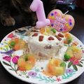 にゃんこ0403's cooksnap of when they made テリーヌ仕立ての猫用バースデーケーキ♪.