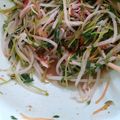 sorayuukei's cooksnap of when they made 手作り簡単ドレッシング☆豆苗もやしサラダ.
