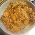 YUUmama312's cooksnap of when they made ■卵でまろやか旨い！豚肉とキムチの卵とじ.