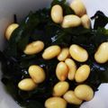＊リンちょ＊'s cooksnap of when they made わかめ、大豆、ひじきのぽん酢サラダ.