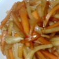 nachimama's cooksnap of when they made 大根とにんじんのきんぴら.