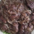 もりのりころ's cooksnap of when they made 下処理なしで鶏レバーの甘辛煮.