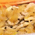 CookMINION's cooksnap of when they made 玉ねぎとシメジ入り豚肉の生姜焼き.