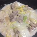 クック2H9MD0☆'s cooksnap of when they made 白菜と豚肉のクリーム煮.