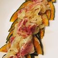 はな04's cooksnap of when they made 生ハムマリネソースのかぼちゃソテー.