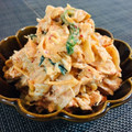かなぽん☆☆'s cooksnap of when they made おつまみ♡鶏ささみのキムチマヨ和え♡旨辛.